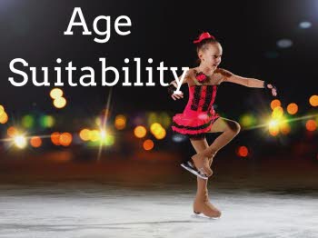 Age suitability for figure skating music