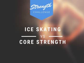 Ice skating core strength