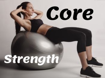 Core strength in figure skating
