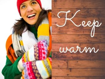 Keep warm for your ice skating test