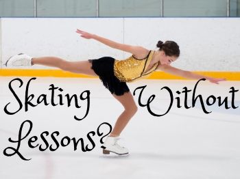 can you ice skate without taking lessons