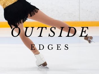 Outside edges with figure skates