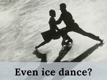 Selv isdans er ved at blive pointorienteret