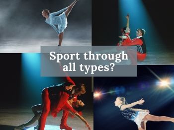 Is figure skating a sport through all types?